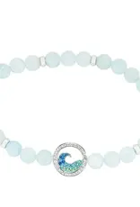 FLAIRCRAFT LIMITED WAVE BRACELET AQUA