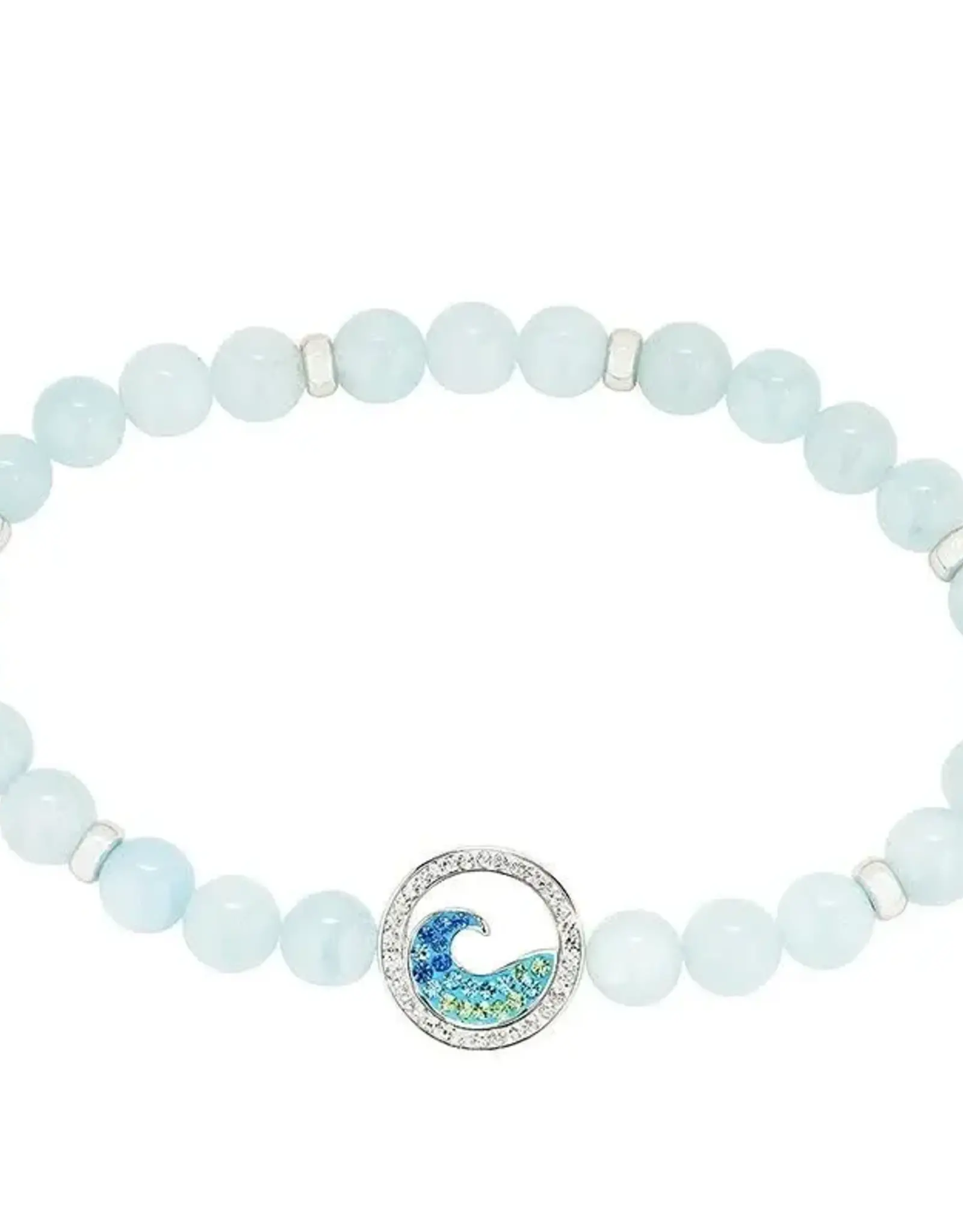 FLAIRCRAFT LIMITED WAVE BRACELET AQUA