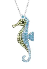 FLAIRCRAFT LIMITED SEA HORSE NECKLACE STERLING SILVER