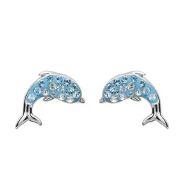 FLAIRCRAFT LIMITED DOLPHIN STUD EARRINGS