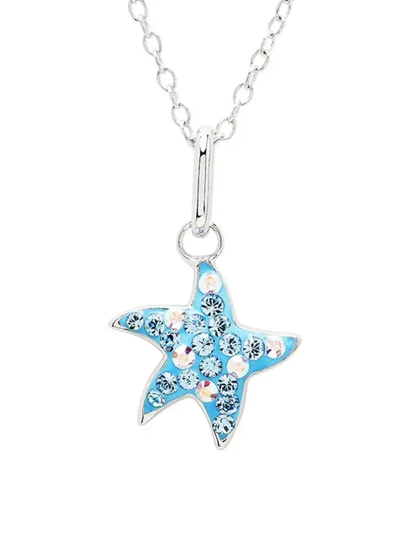 FLAIRCRAFT LIMITED STAR FISH MINI NECKLACE BLUE