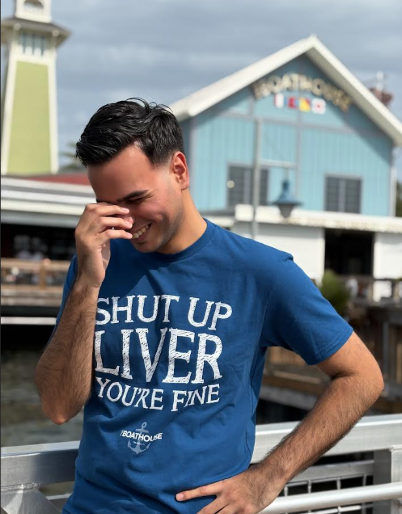 The Idea Girl BH SHUT UP LIVER TEE
