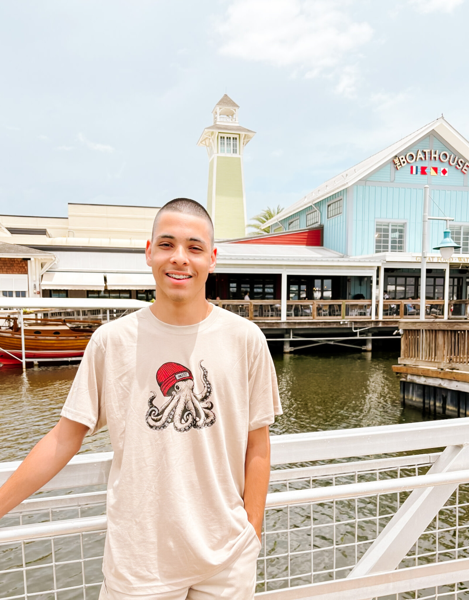 The Idea Girl Salty Octopus Tee