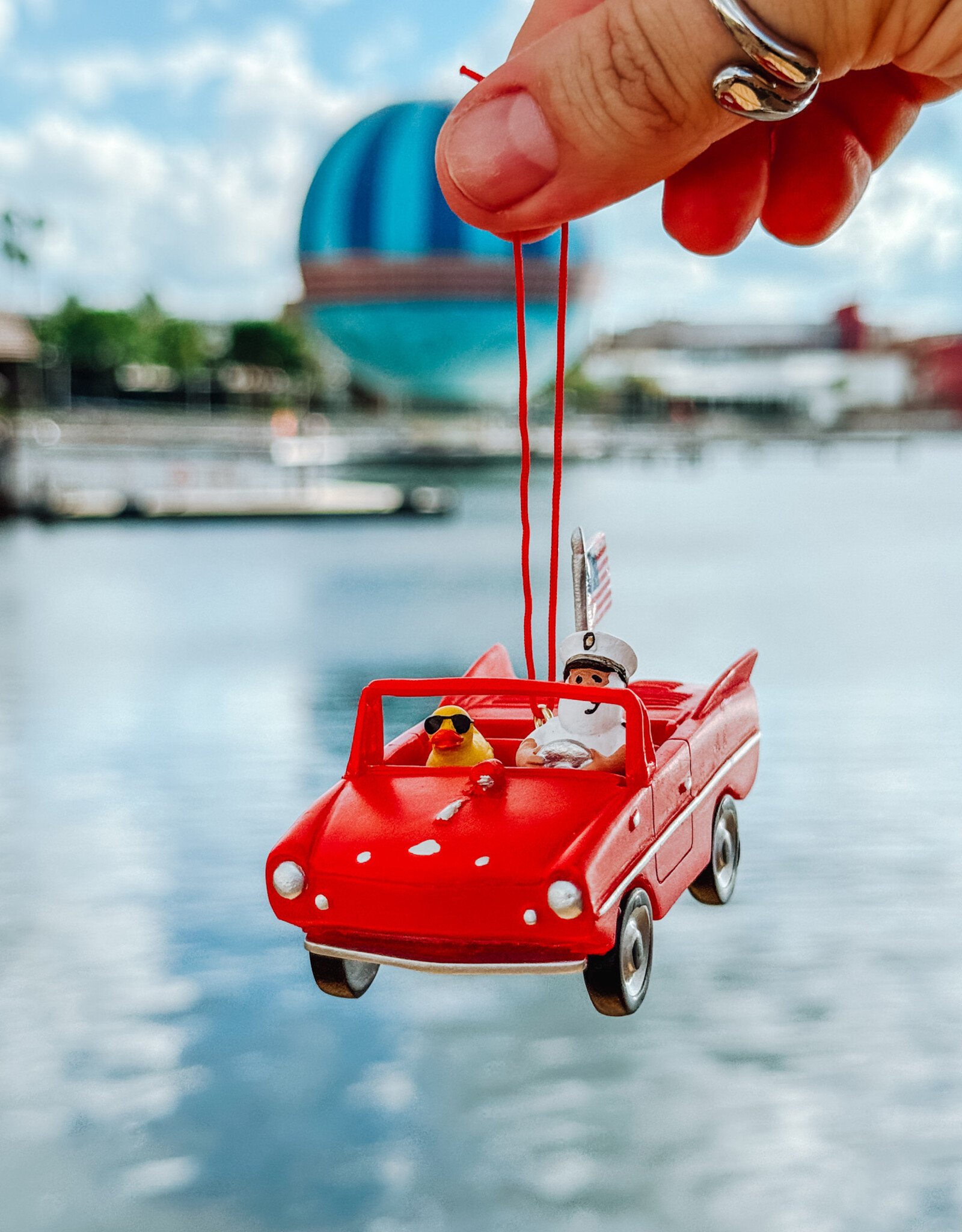 CAPE SHORE AMPHICAR ORNAMENT