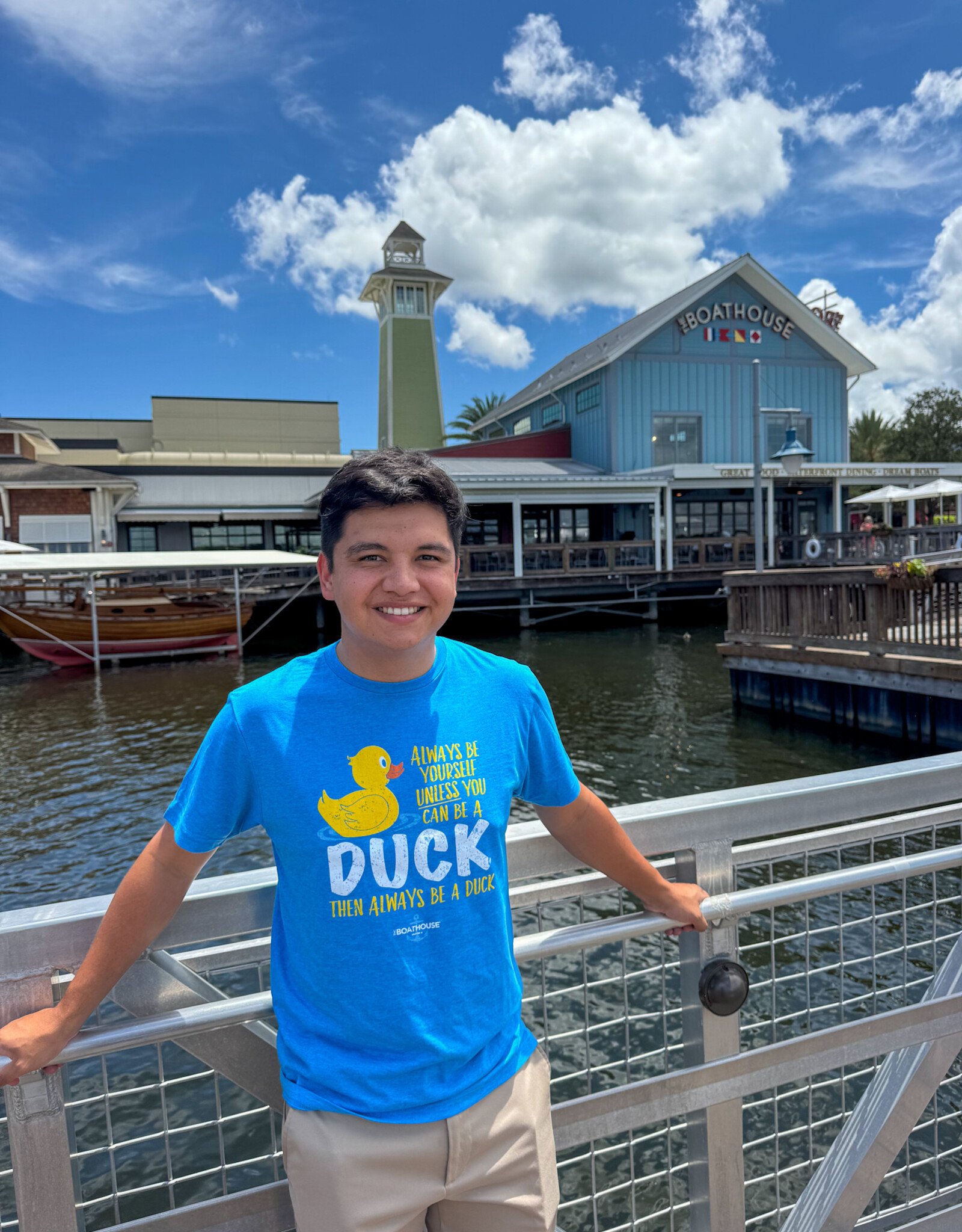 The Idea Girl ALWAYS BE A DUCK TEE