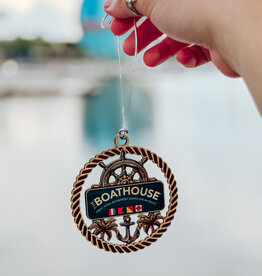 BUCKET WONDERS BOATHOUSE WOOD ORNAMENT