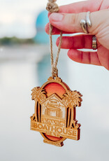 BICAST INC. BI-LEVEL WOOD ORNAMENTS
