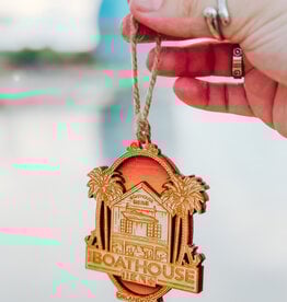 BICAST INC. BI-LEVEL WOOD ORNAMENTS