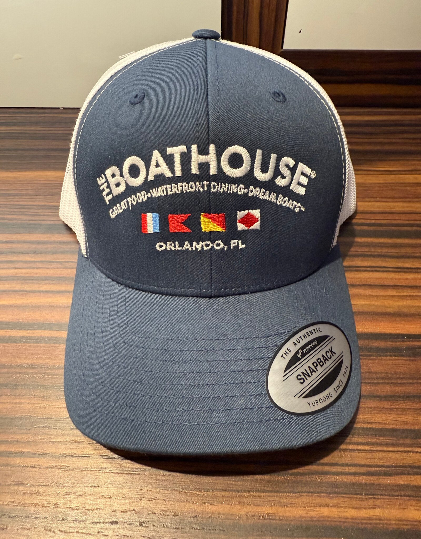 The Idea Girl BH CLASSIC LOGO NAVY/WHITE SNAP BACK HAT