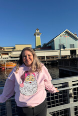 BLING-A-GOGO SEQUIN CHENILLE FLEECE SANTA