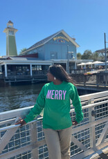 BLING-A-GOGO SEQUIN FLEECE MERRY