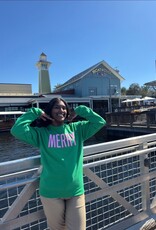 BLING-A-GOGO SEQUIN FLEECE MERRY