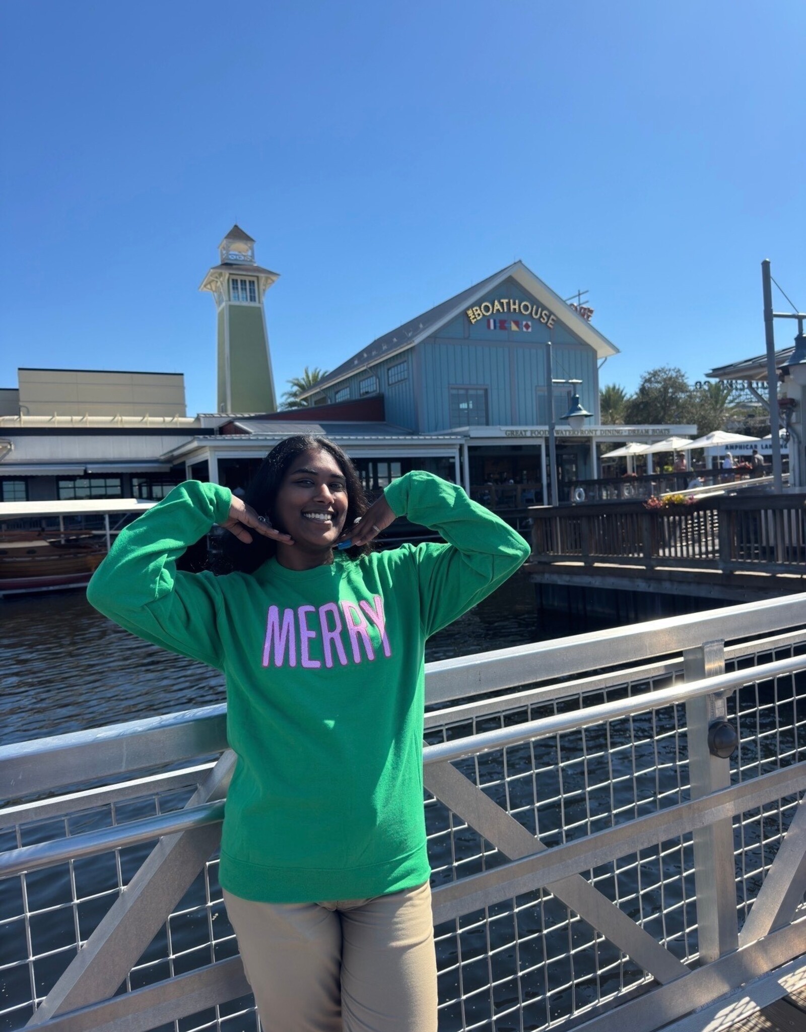 BLING-A-GOGO SEQUIN FLEECE MERRY