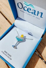 FLAIRCRAFT LIMITED DUCK DUCK RAZZ NECKLACE - STERLING SILVER