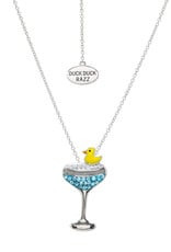 FLAIRCRAFT LIMITED DUCK DUCK RAZZ NECKLACE - STERLING SILVER