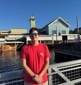 BIG HED CAPTAIN DOG TEE