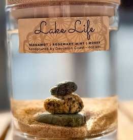 DEVONIAN COAST LAKE LIFE SINGLE WICK GEL CANDLE 6oz