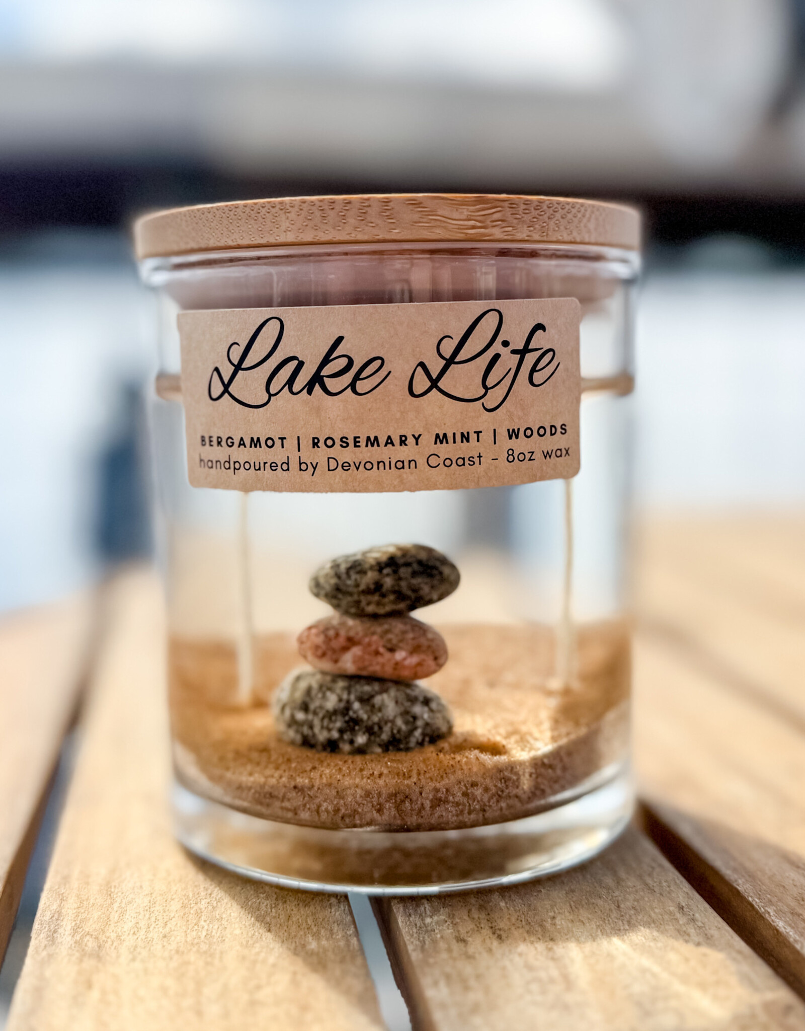 DEVONIAN COAST LAKE LIFE DOUBLE WICK GLE CANDLE 8oz