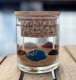 DEVONIAN COAST LAKE MICHIGAN DOUBLE WICK GEL CANDLE 8OZ