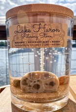 DEVONIAN COAST LAKE HURON SINGLE WICK GEL CANDLE 6OZ