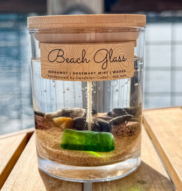 DEVONIAN COAST BEACH GLASS SINGLE WICK GEL CANDLE 6OZ