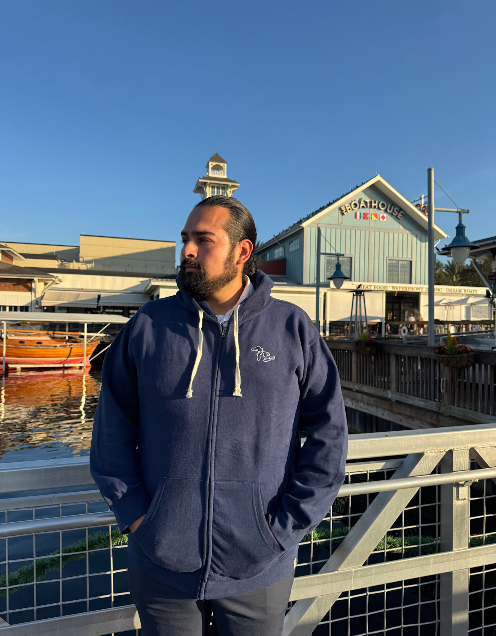 The Idea Girl GREAT LAKES FULL ZIP HOODIE