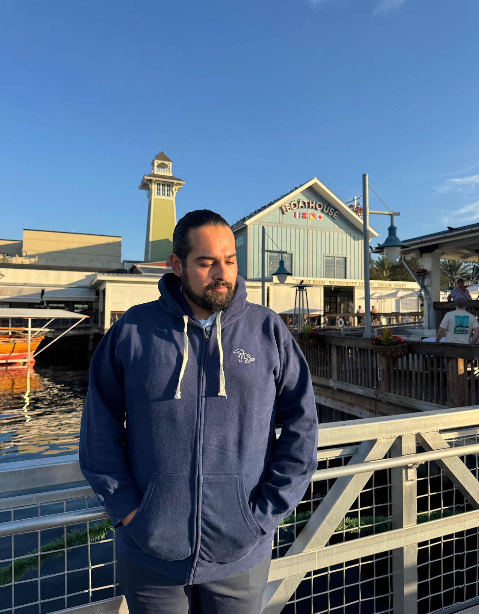 The Idea Girl GREAT LAKES FULL ZIP HOODIE