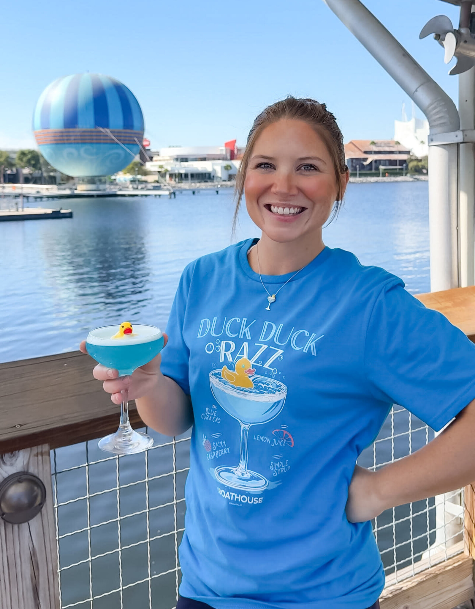 The Idea Girl DUCK DUCK RAZZ TEE