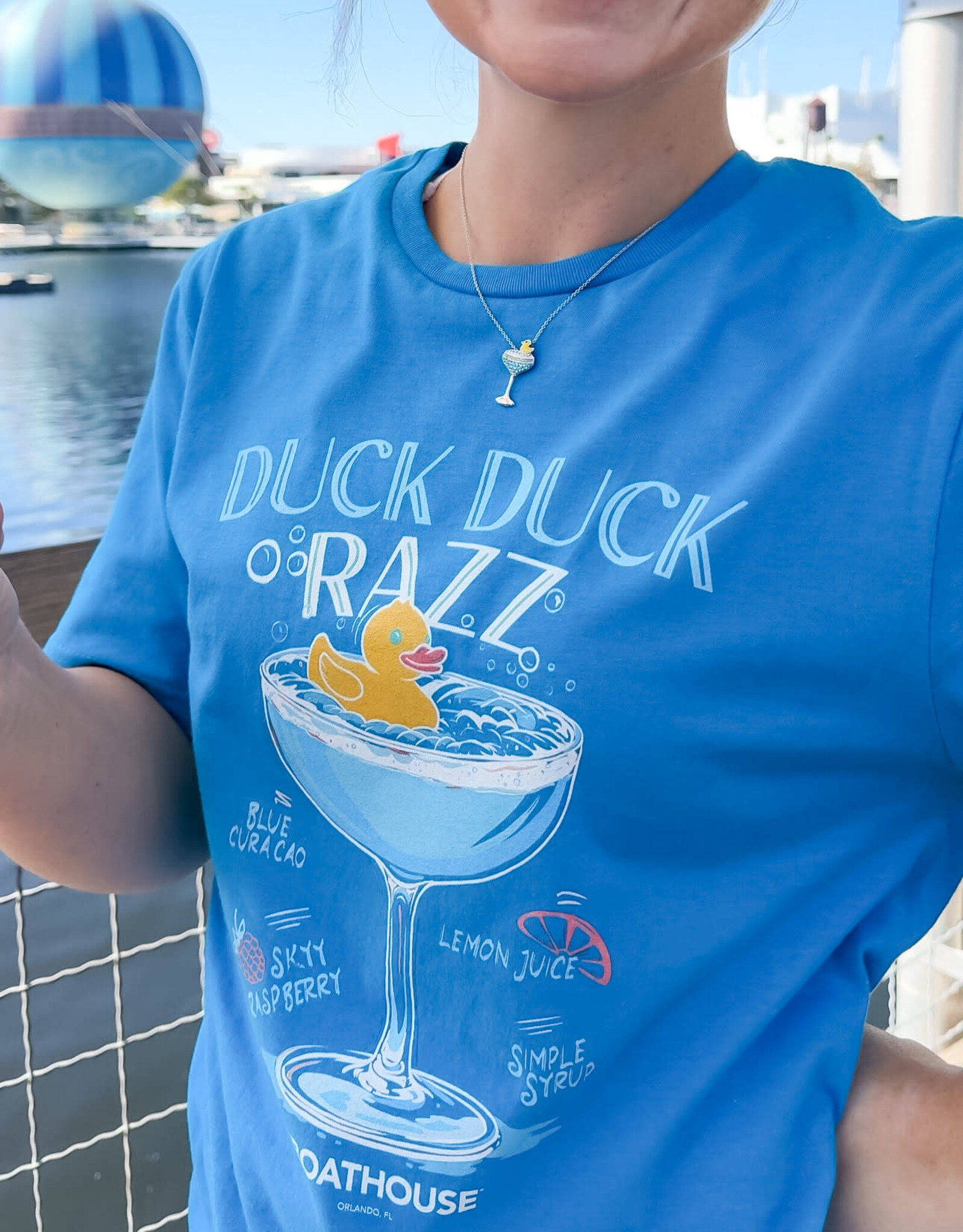 The Idea Girl DUCK DUCK RAZZ TEE