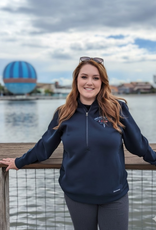 The Idea Girl BOATHOUSE 1/2 ZIP HOODIE