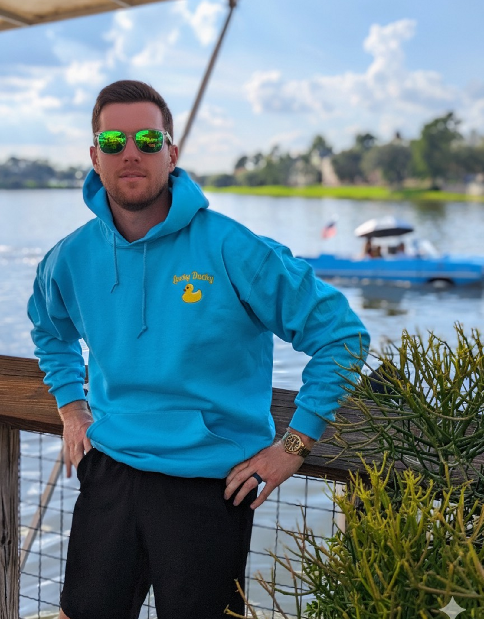 The Idea Girl LUCKY DUCKY HOODIE