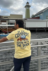 API Source CRABBY RETURN TO THE BEACH TEE