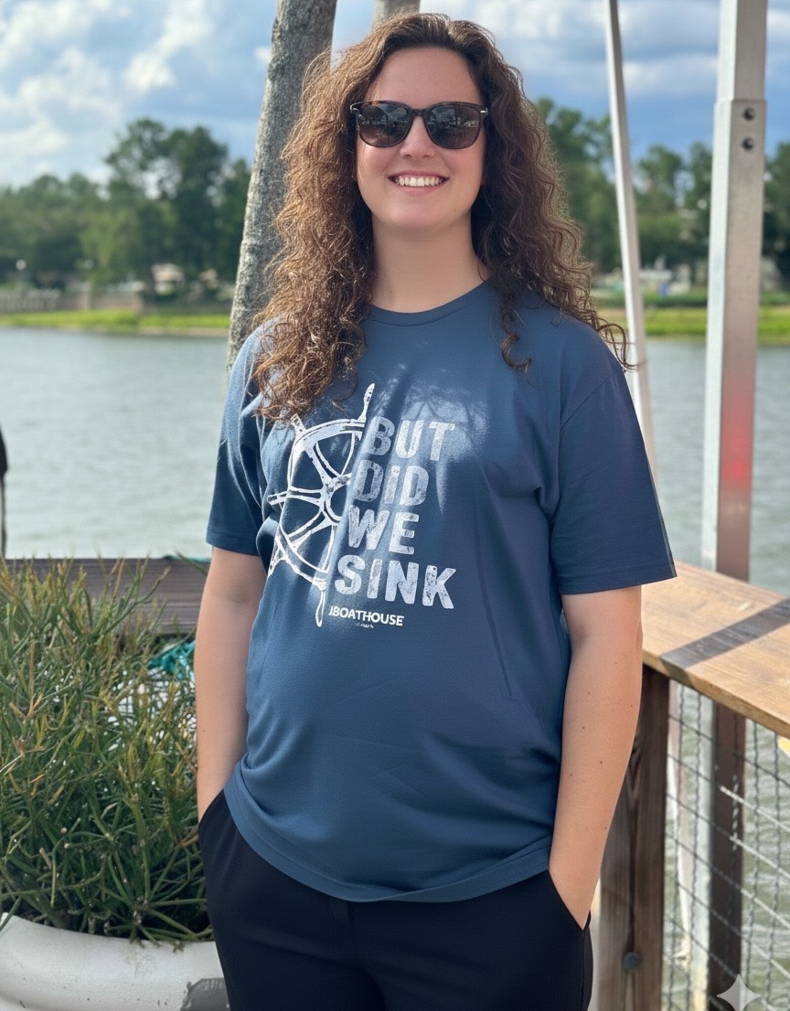 The Idea Girl DID WE SINK TEE