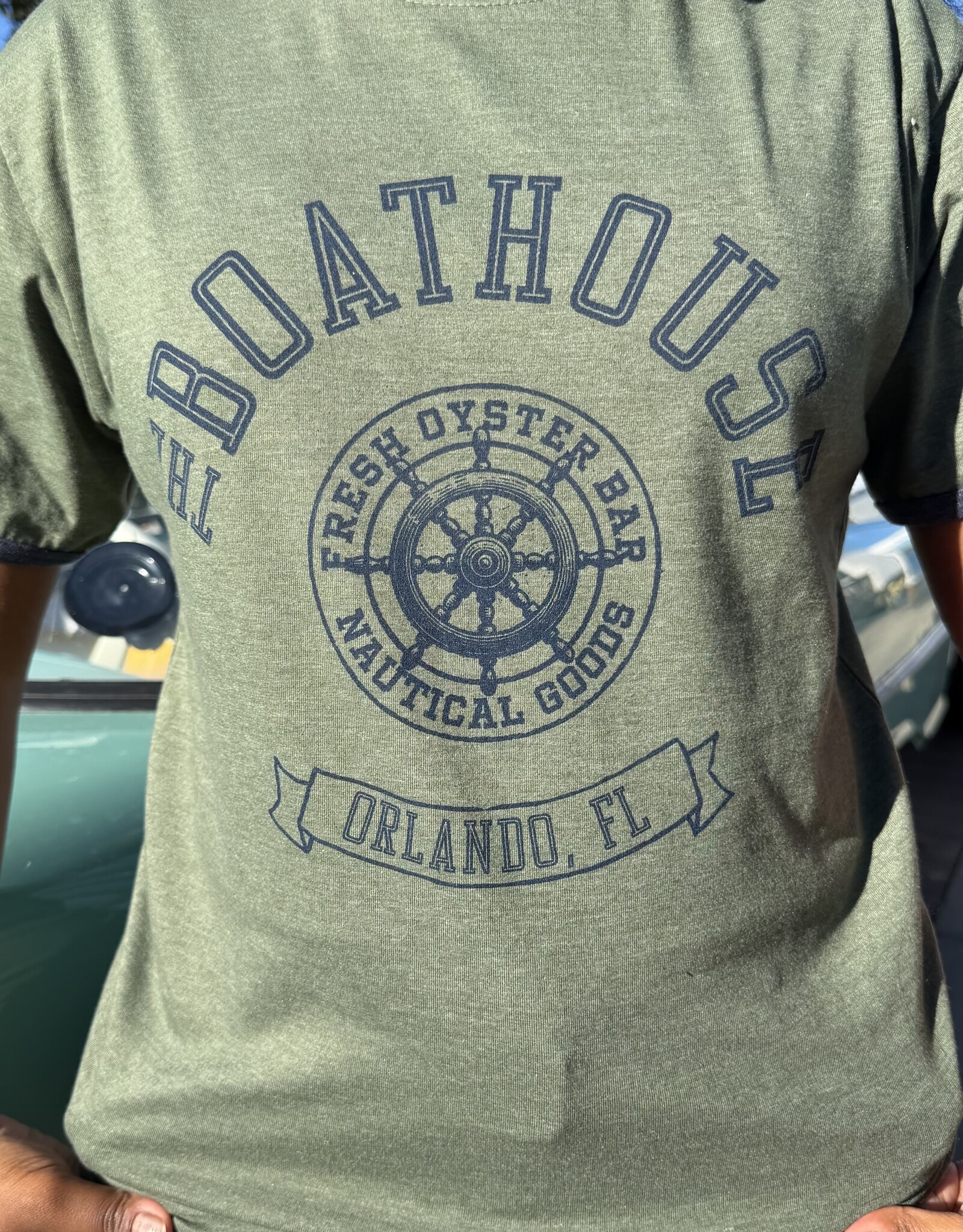 The Idea Girl OYSTER BAR RINGER TEE