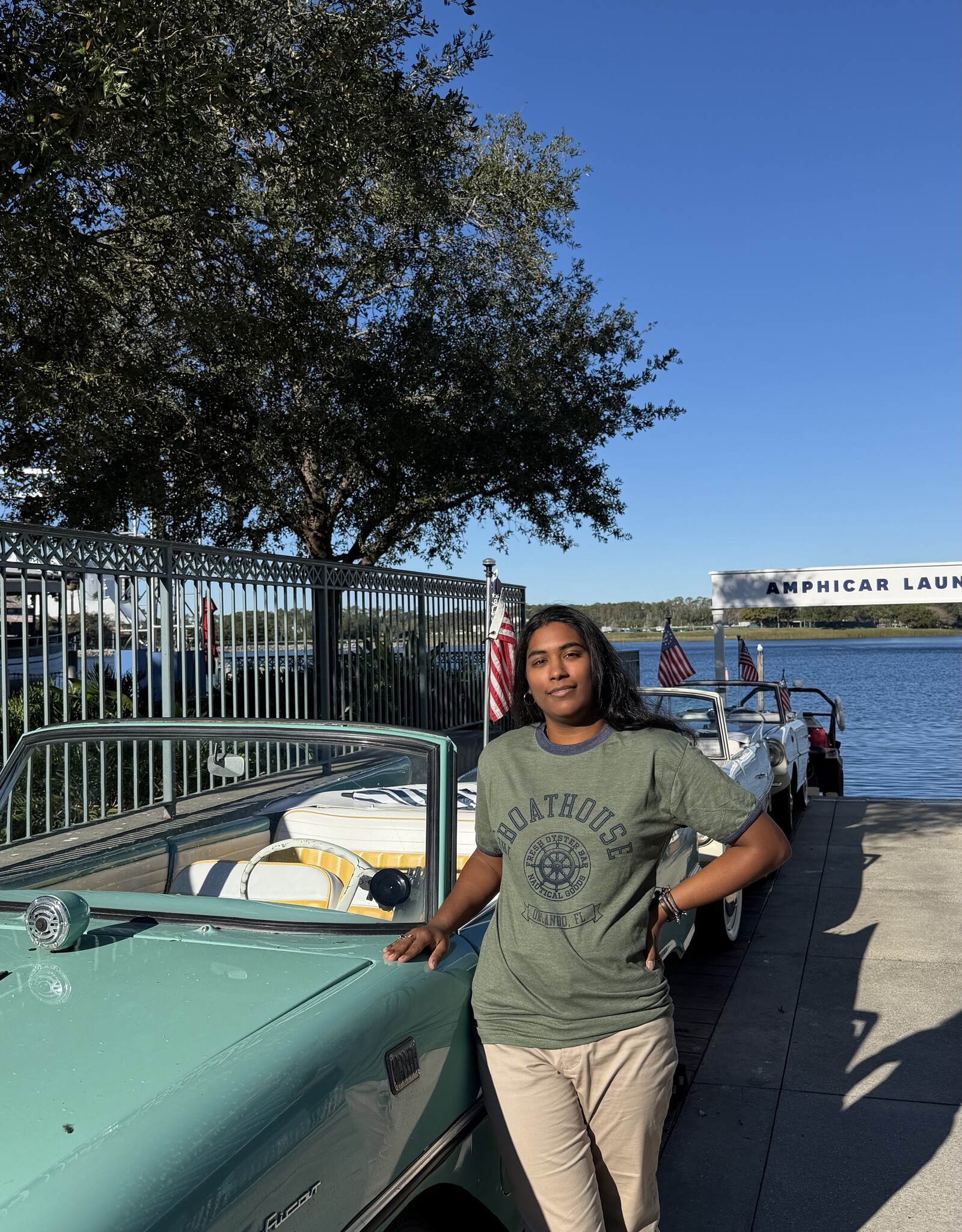 The Idea Girl OYSTER BAR RINGER TEE