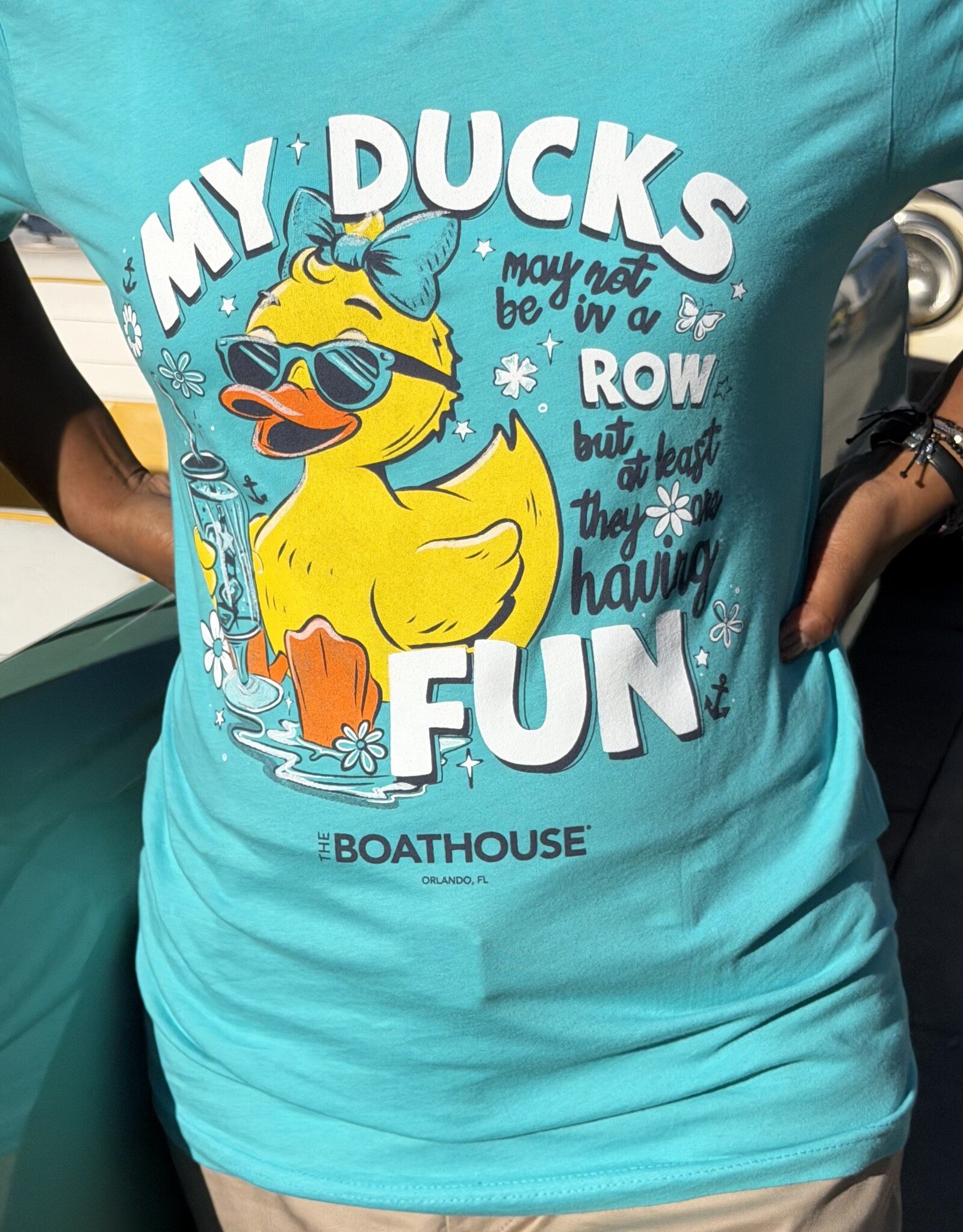 The Idea Girl MY DUCKS MAY NOT TEE