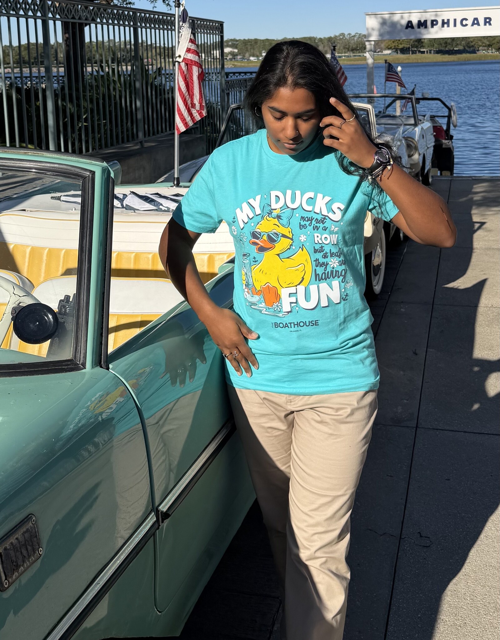 The Idea Girl MY DUCKS MAY NOT TEE