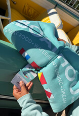 The Idea Girl BOATHOUSE FLEECE BLANKET