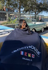 The Idea Girl BOATHOUSE FLEECE BLANKET