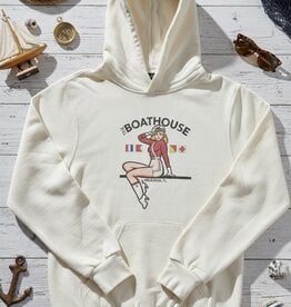The Idea Girl OYSTER GIRL FLEECE HOODIE