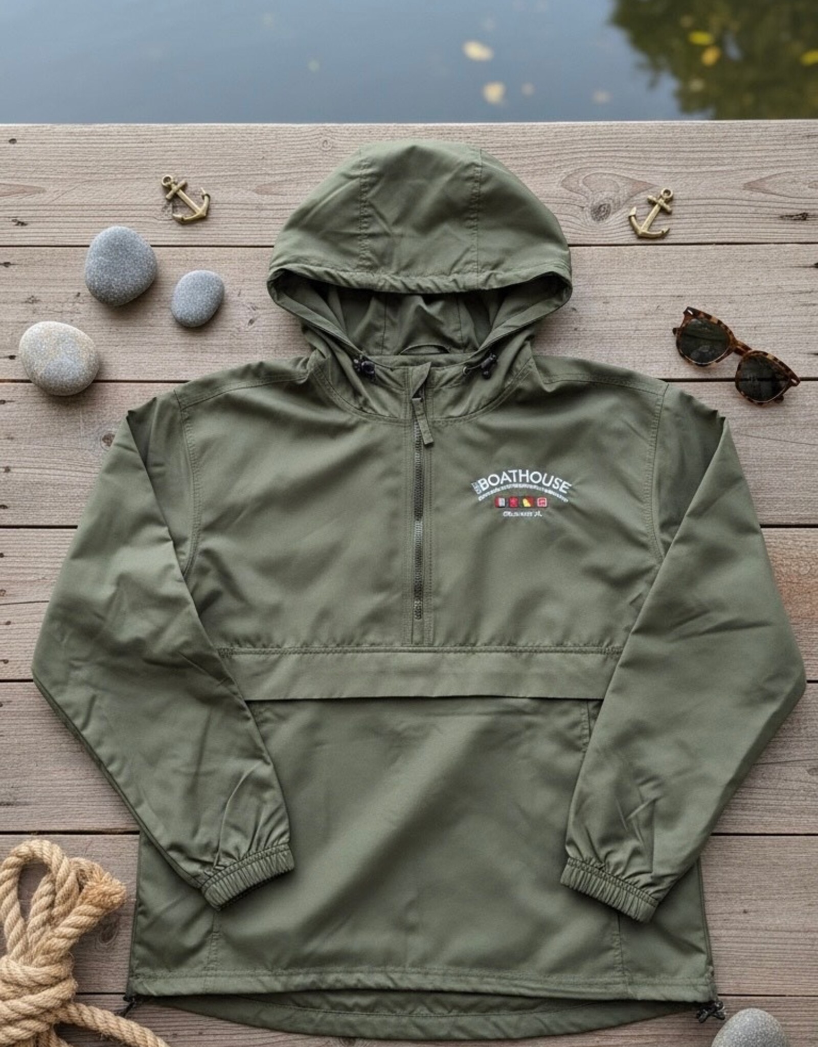 The Idea Girl PIONEER  PACKABLE WINDBREAKER