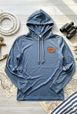 Signature Concepts - Apparel LEATHER PATCH HOOD LONG SLEEVE