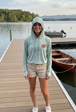 Signature Concepts - Apparel LEATHER PATCH HOOD LONG SLEEVE