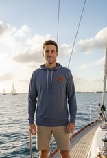 Signature Concepts - Apparel LEATHER PATCH HOOD LONG SLEEVE