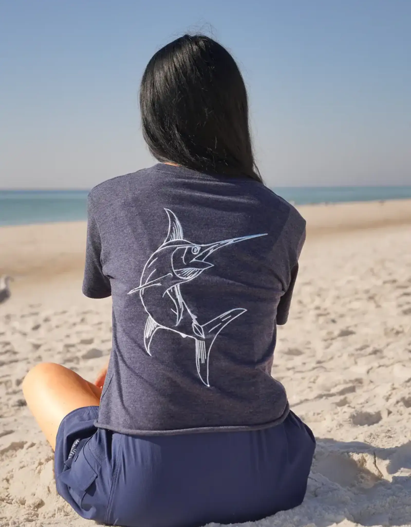 boujeemarlin MARLIN EMBROIDERED TEE