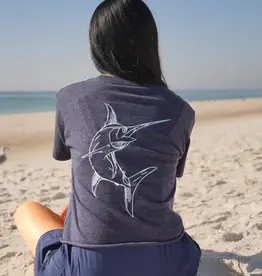 boujeemarlin MARLIN EMBROIDERED TEE