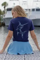 boujeemarlin MARLIN EMBROIDERED TEE
