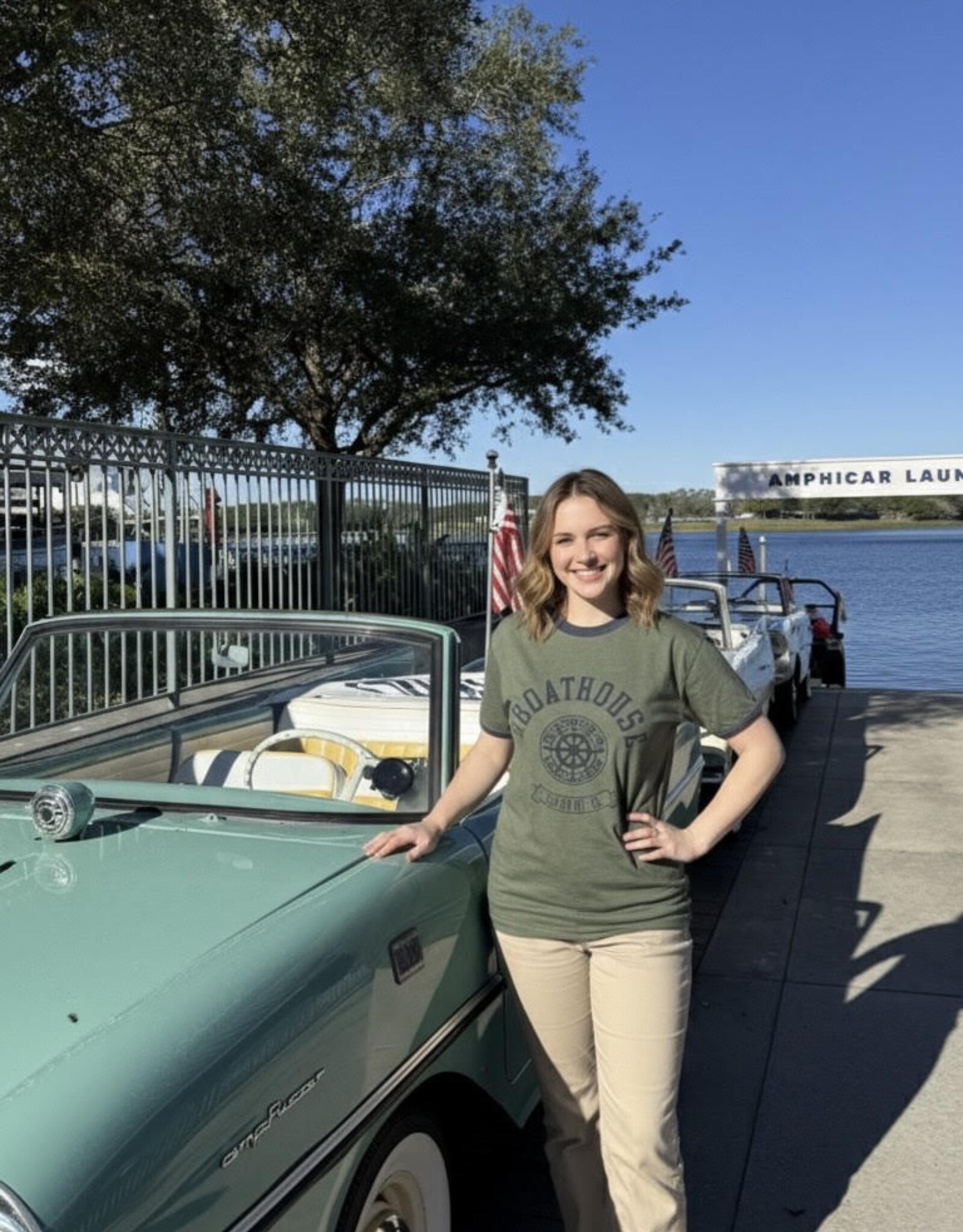 The Idea Girl OYSTER BAR RINGER TEE