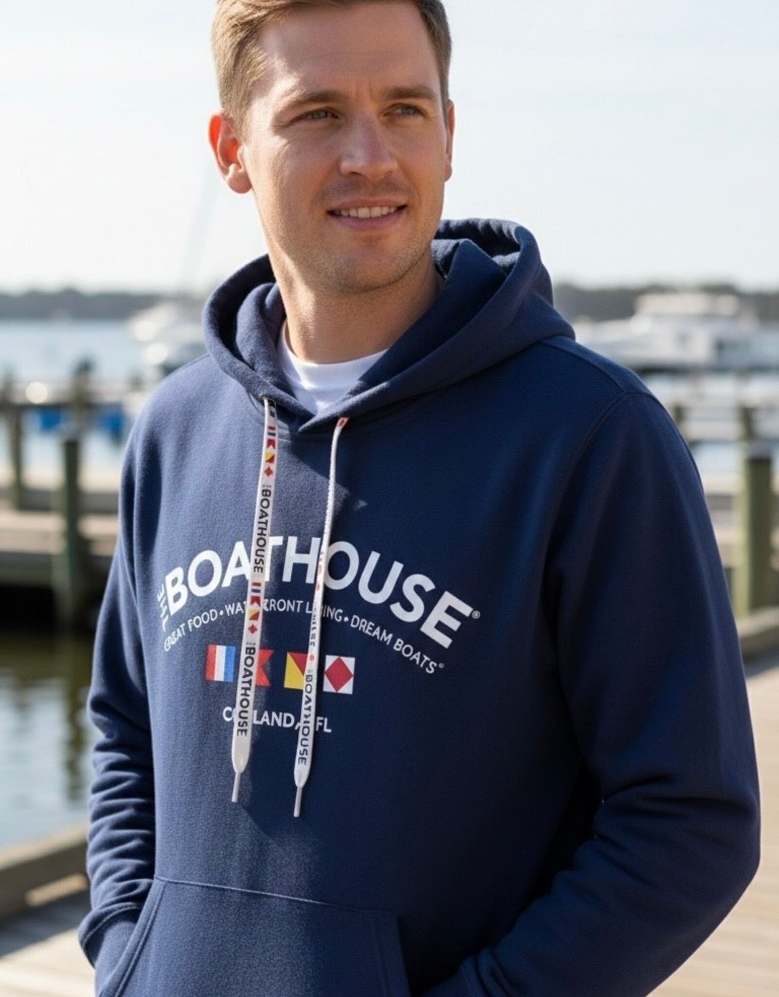 The Idea Girl VINTAGE SHOE STRING HOODIE