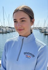 STRAIGHT DOWN OPTIC 1/4 ZIP WAFFLE JACKET